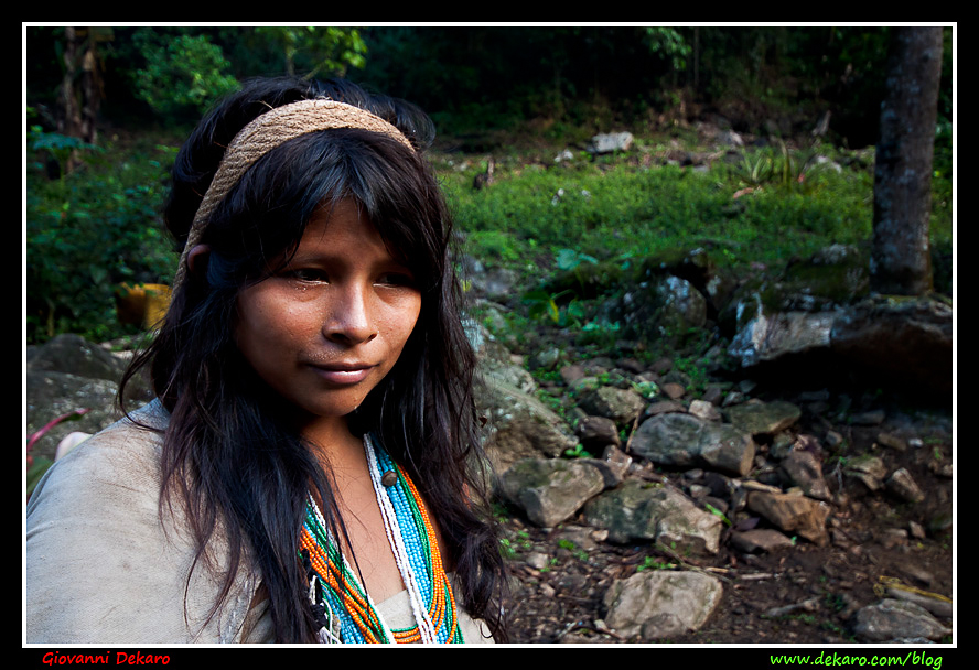 Kogi woman, Colombia