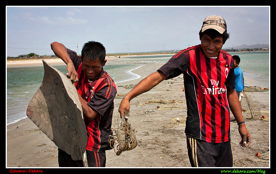 Fishermen, Cabo de la Vela, Colombia