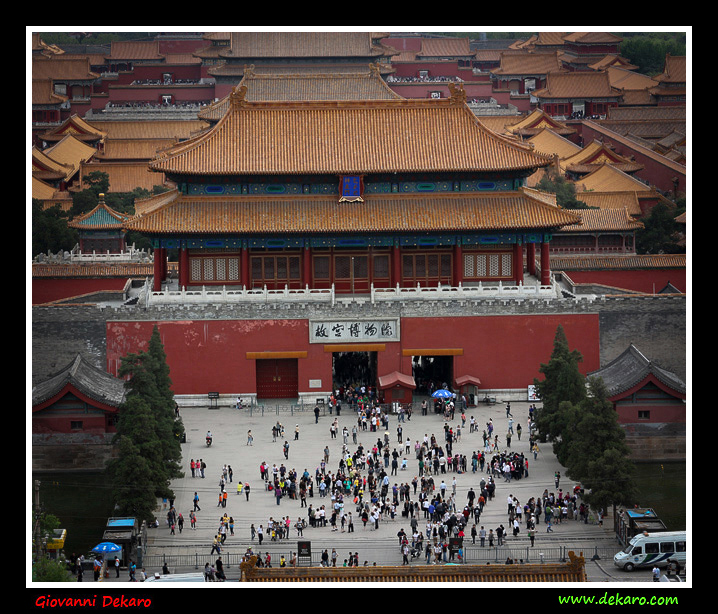 The Forbidden city in Beijing