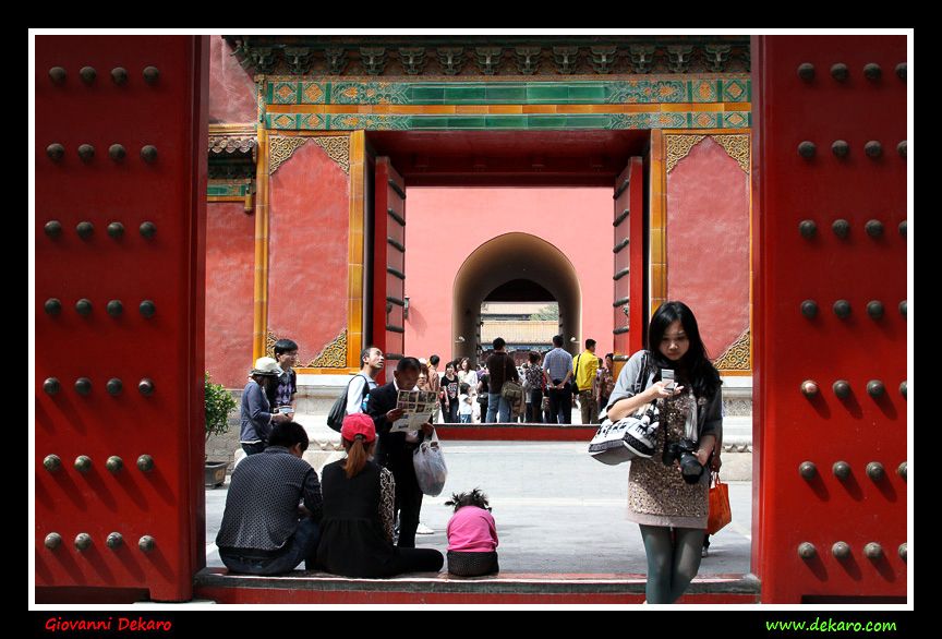 Forbidden City doors