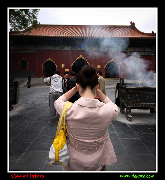 Woman praying