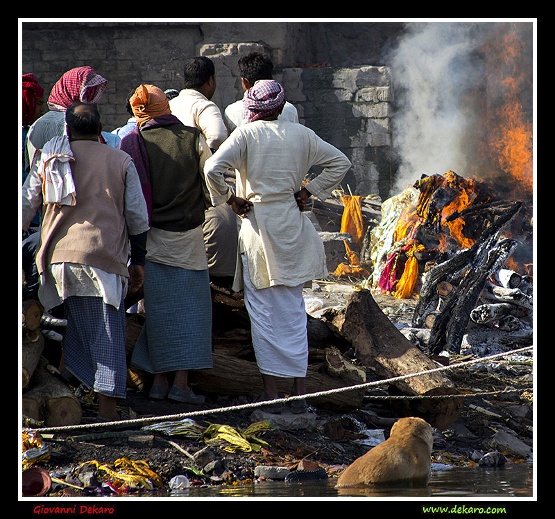 Funeral Pyre, Varanasi, India