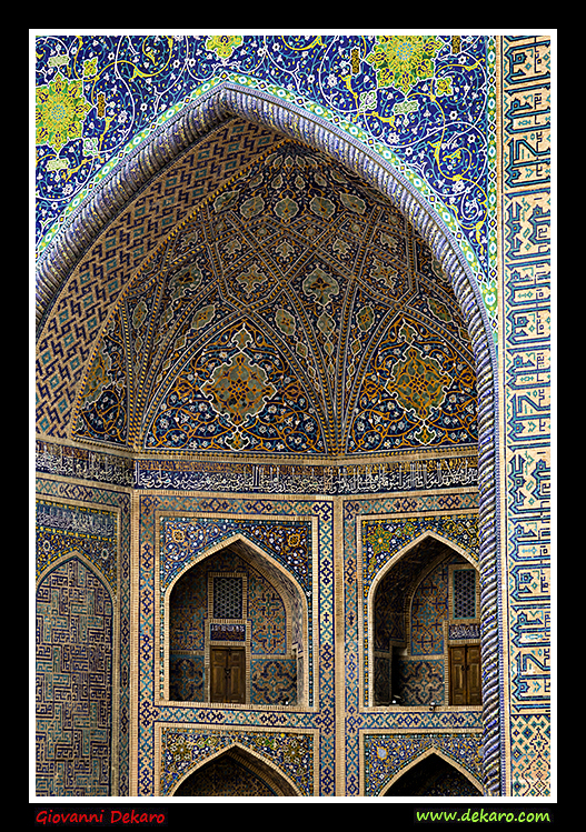 Tilla-Kari Medressa, Samarkand, Uzbekistan