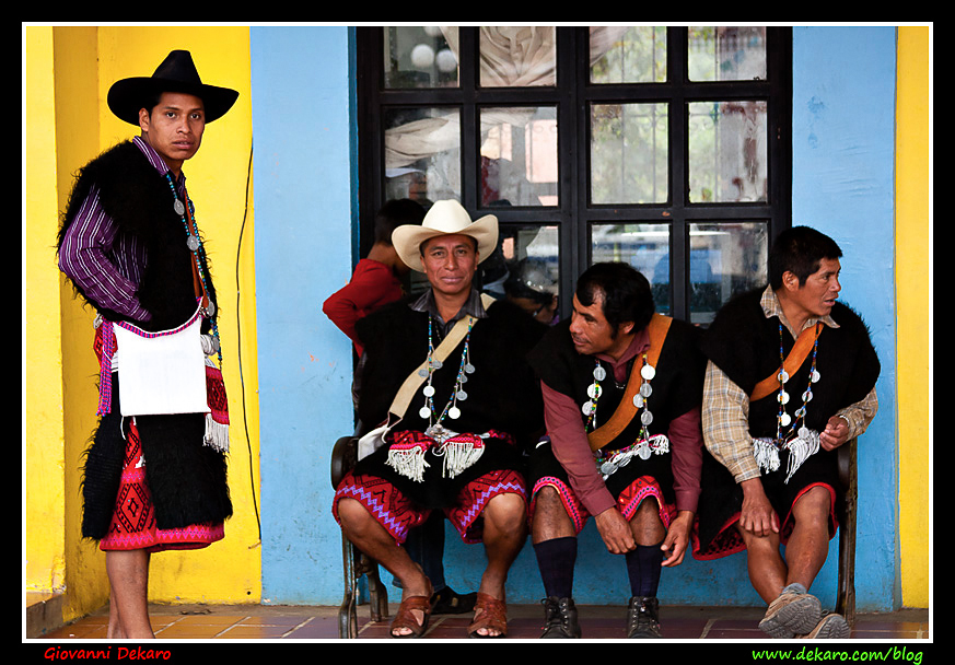 People in Chiapas, Mexico