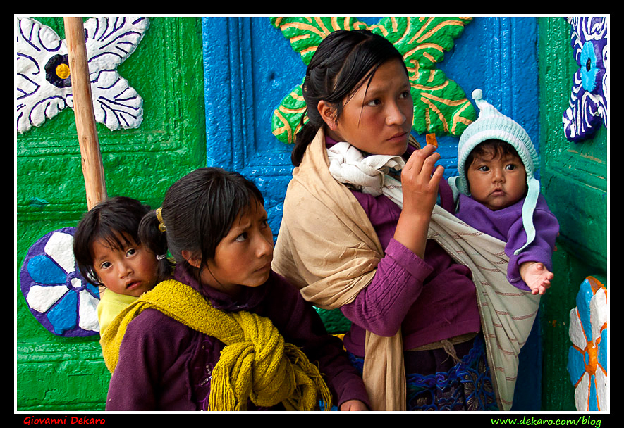 Family, San Juan Chamula, Mexico