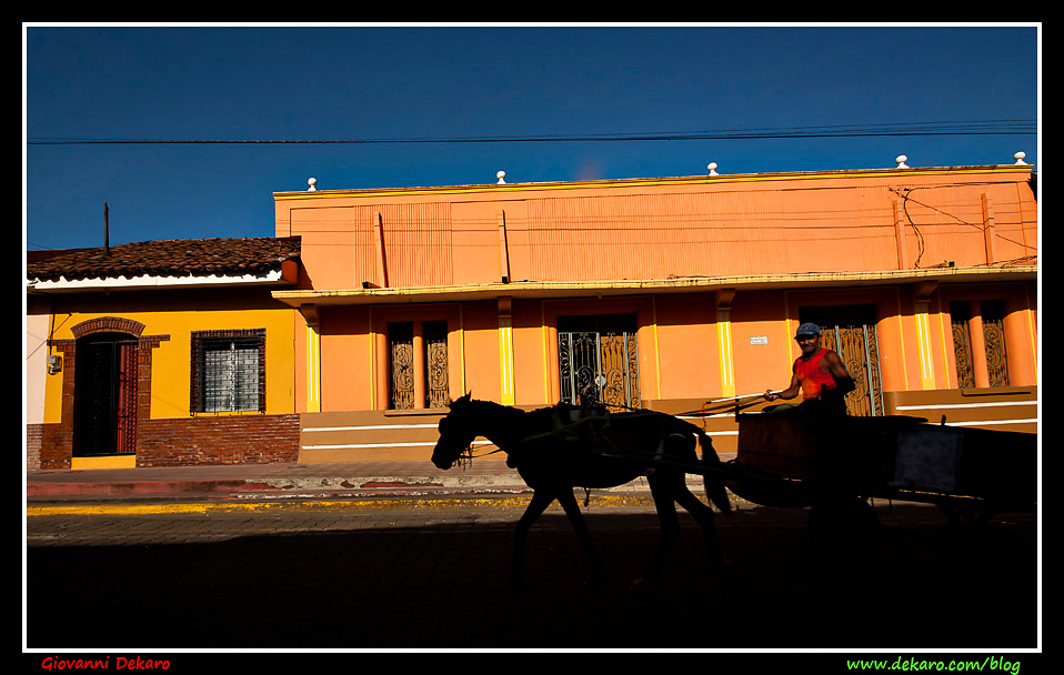 Street in Leon, Nicaragua