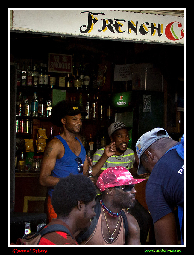 Bar in Castries, St. Lucia, 2017