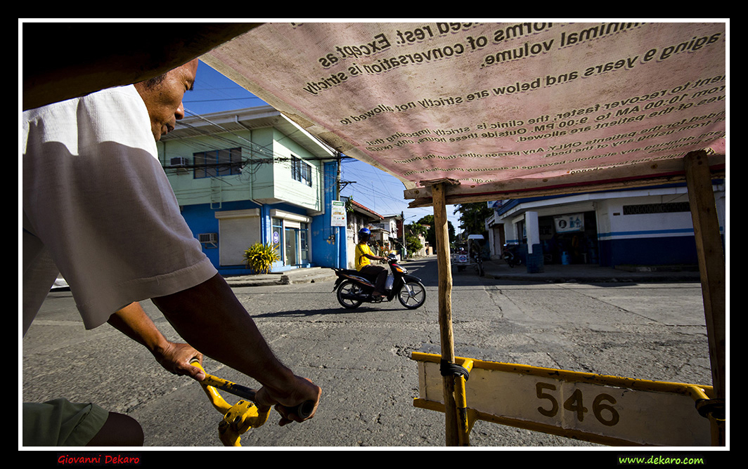 Bicycle-Taxi, Danao, Philippines, 2018