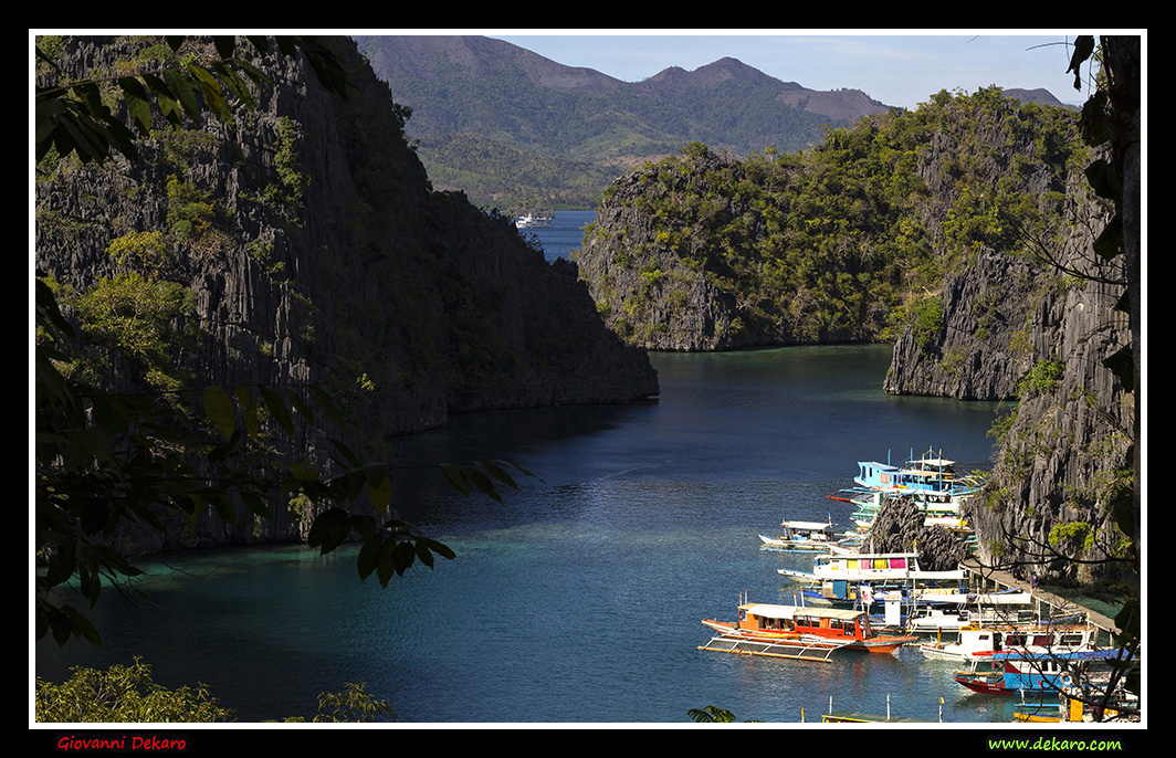 Rocks on the sea, Bacuit Archipelago, Coron, 2018