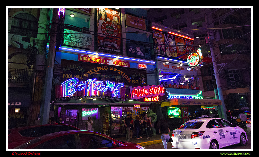 Makati by night, Manila, Philippines, 2018